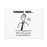 Turkish Men Are Best postcards