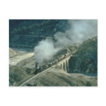 Turkish Middle East 2-8-0's head a tank train for postcards