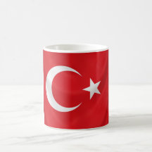 turkish national flag mug