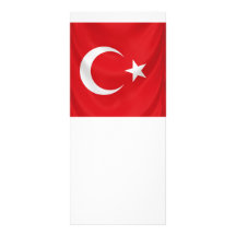 turkish national flag rack cards