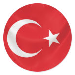 turkish national flag stickers