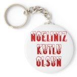 Turkish - Noeliniz Kutlu Olsun keychains