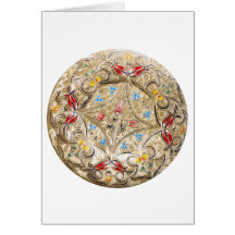 Turkish Plate Greeting Cards
