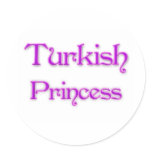 Turkish Princess stickers