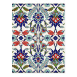 Turkish tile Postcard