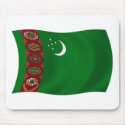 Turkmenistan Flag Mousepad
