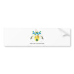 Turks and caicos islands coat of arms bumper stickers