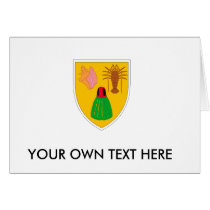 Turks and Caicos Islands Coat of Arms Greeting Cards
