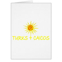 Turks & Caicos Greeting Cards