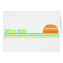 Turks & Caicos Greeting Cards