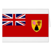 Turks Caicos Islands Civil Ensign Cards