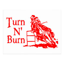 TURN N BURN POST CARDS