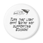Turn that light off! magnets