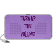 TURN UP THE VOLUME! SPEAKER SYSTEM