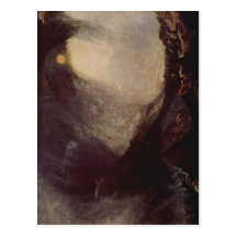 Turner, Joseph Mallord William Schneesturm: Hannib Postcard