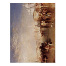 Turner, Joseph Mallord William Venedig, vom Canale Postcard