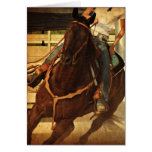 Turning Western Horse Cards