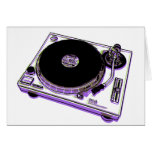 Turntable cards