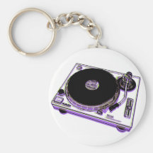 Turntable Key Chains