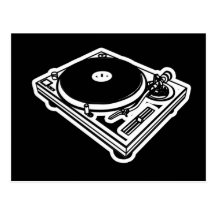 Turntable Post Card