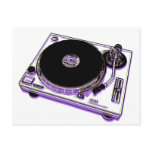 Turntable postcards