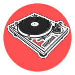 Turntable stickers