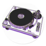 Turntable stickers