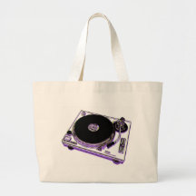 Turntable Tote Bag