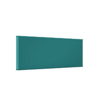 Turquoise blue-green bold gallery wrapped canvas