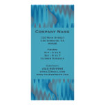 turquoise blue rack cards