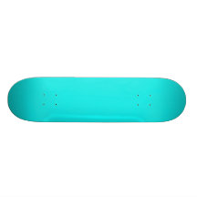 Turquoise Customisable Skate Deck
