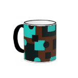 Turquoise Deco Mug