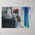 Turquoise Door Posters