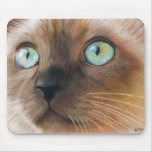Turquoise Eyes Mouse pad mousepads
