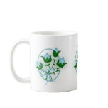 Turquoise Flower Buds mugs