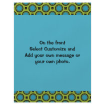 turquoise green circles