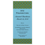 Turquoise Green Circles Menu