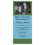 Turquoise green Circles Menu
