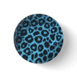 Turquoise Leopard Pin