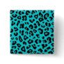 Turquoise Leopard Pin