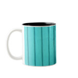Turquoise Red mugs