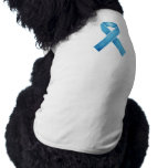 Turquoise Ribbon pet clothing
