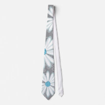 Turquoise Silver White Daisy Wild Flower Wedding
