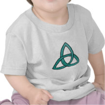 Turquoise Trinity Knot Shirts