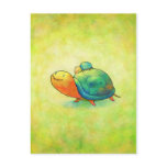 Turquoise Turtles Postcard