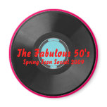 Turquoise, vinyl-record1, The Fabulous 50's, Sp... magnets
