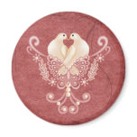 Turteltauben - Love Doves magnets