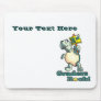 Turtle “2nd Graders Rock” Design Mouse Pads