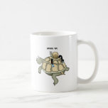 turtle and snail BUCKLE UP mug