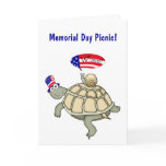 Turtle and Snail Memorial Day Picnic cards